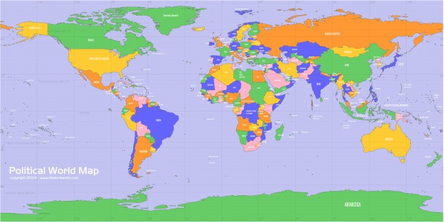 political_world_map